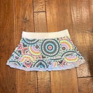 Colorful Patterned Women's Sofibella tennis Skirt